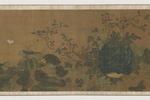瓜果草虫图卷