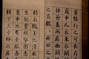 何子贞临黄庭经
