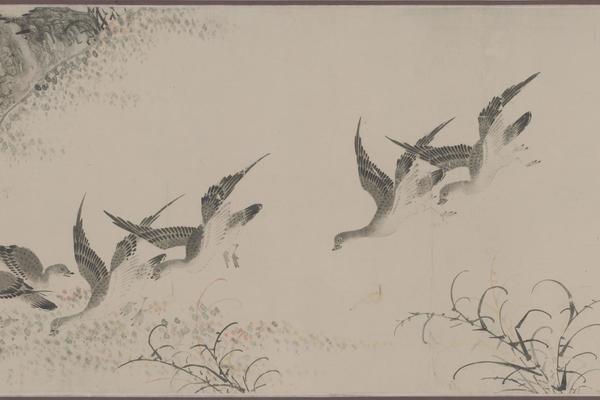 千雁图