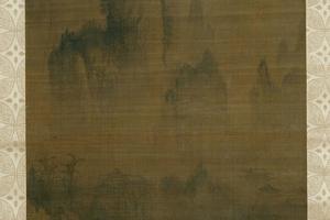 烟寺暮钟图（一）