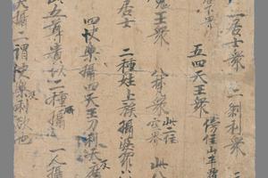 C维摩诘所说经手稿片段