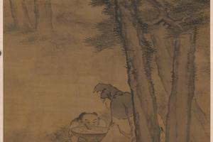 松下煮羹图