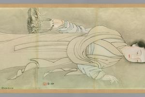 明清仿古粉本-3- 胜白 钟馗 仙人 观音等人物卷