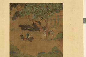 秉烛夜游图
