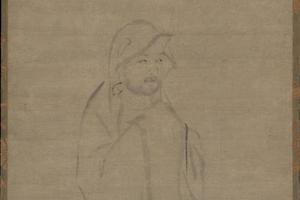 达摩渡江图