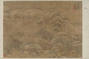 雪霁图