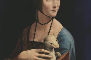 抱银鼬的女子 Lady_with_an_Ermine_-_Leonardo_da_Vinci_