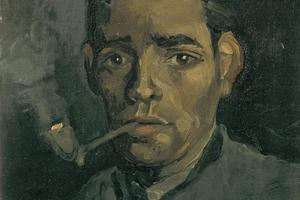 Head of a man (November 1884 - February 1885)