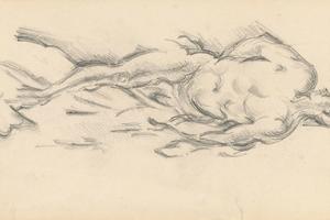 Study of Puget's 'Milo of Crotona' 