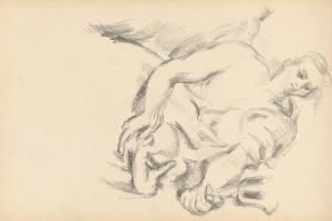 Study of an Angel in Rubens' 'The Prophet Elijah' 