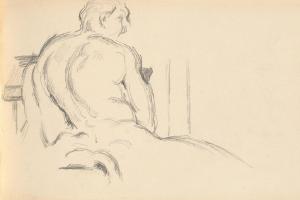 Study of Puget's 'Hercules Resting' 