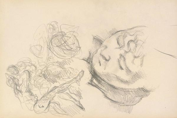 Studies Including Madame Cézanne 