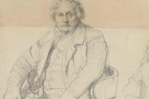 Study for the Portrait of Louis-Fran ois Bertin 