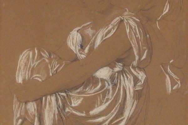 Study for the Figure of the Iliad in 'The Apotheosis of Homer' 