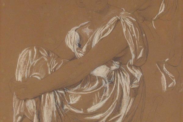 Study for the Figure of the Iliad in 'The Apotheosis of Homer' 