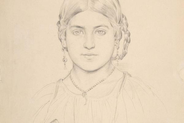 Bust of a Gypsy Girl