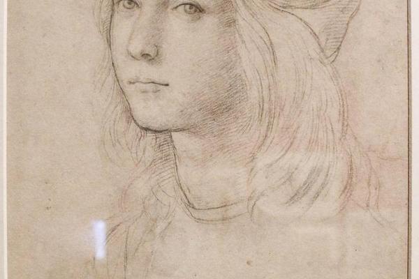 可能为青年拉斐尔自画像的肖像(复制品)