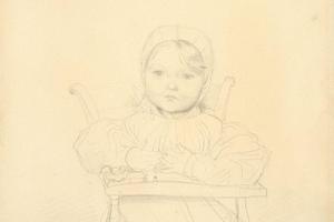 Portrait of Marie Marcotte at the Age of Sixteen Months 