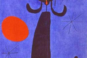Woman in Front of the Sun