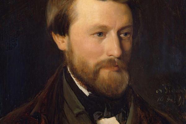Portrait of Emil Tidemand, the Artist's Brother （艺术家的兄弟埃米尔·提德的肖像）