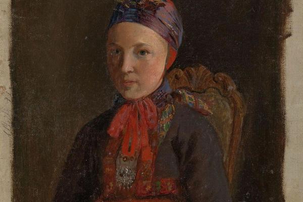 Portrait of Ingeborg Anderdatter Gulsvig （英格堡安德达特古尔斯维格的肖像）