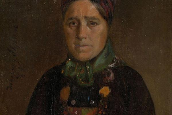 Portrait of Ingeborg Skj?nne from Numedal （英格堡人的肖像）