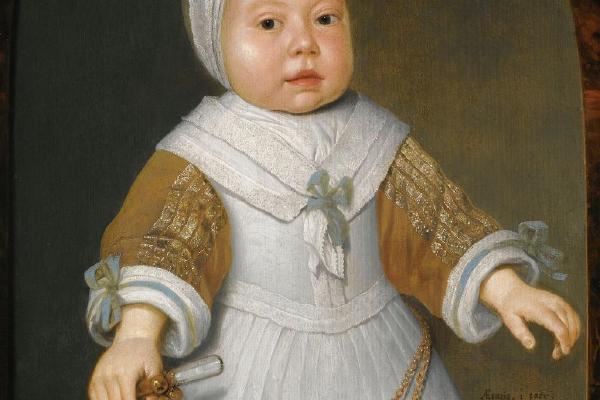 Portrait Of?A One-Year-Old?Girl Of The Van Der Burch Family（范德伯奇一家一岁的女孩的肖像）