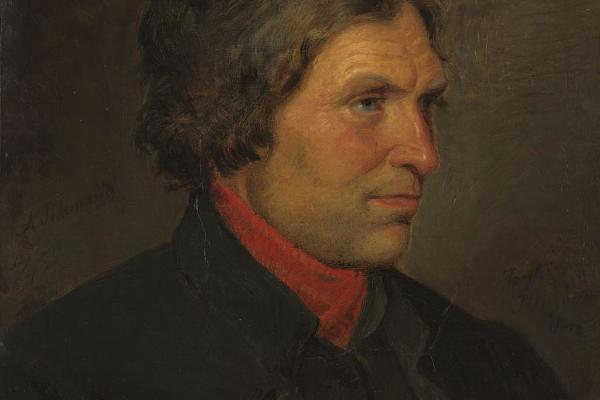 Portrait of the Farmer Torstein Ringheim from Voss （来自沃斯市的农民托尔斯坦·林海姆的肖像画）