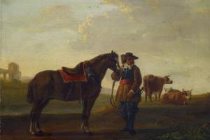 Officer with Horse（带马的军官）