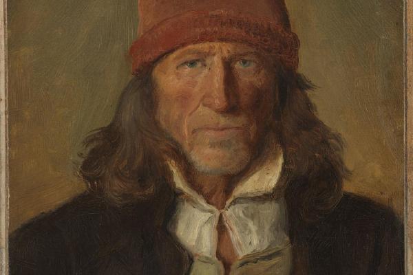 Portrait of a Farmer from Vossevangen （沃斯万根的农民肖像）