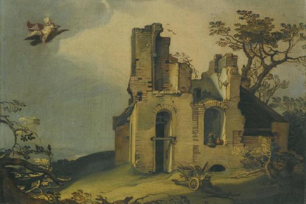 一个有废墟的风景（A Landscape With Ruins, With The Rape Of Ganymede）