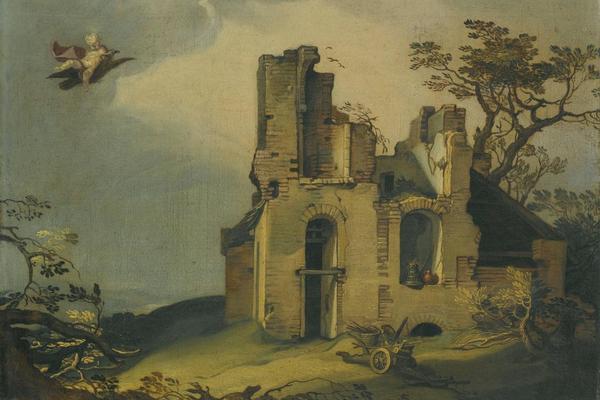 一个有废墟的风景（A Landscape With Ruins, With The Rape Of Ganymede）