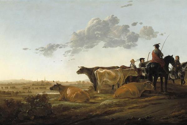 Landscape with Herdsmen （景观与牧民）