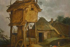 农场与鸽房（Farmyard with dovecote）