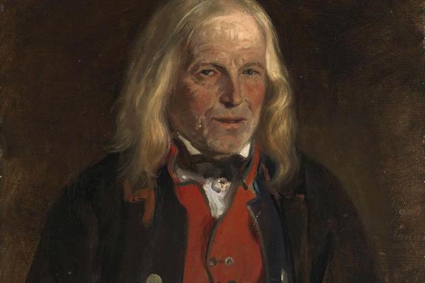 Portrait Study of the Farmer Jan Sandve （农民简·桑德夫的肖像画研究）