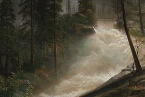 Nevada Falls, Yosemite （内华达瀑布,约塞米蒂）