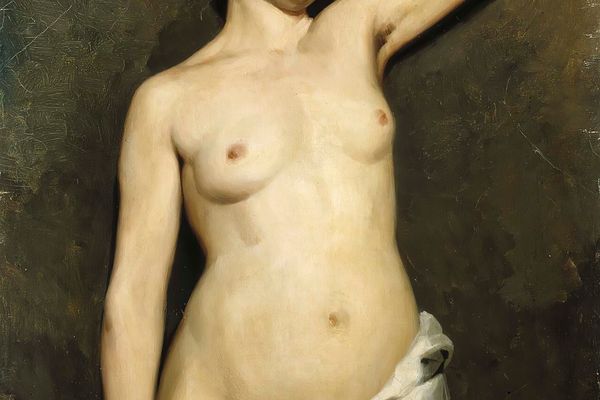 Female Nude, Study （女性裸体，习作）