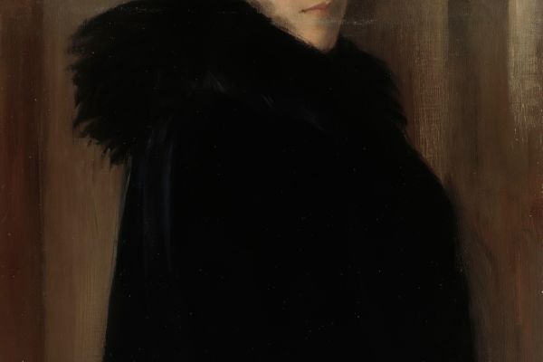 Portrait of the Artist's Wife Ellan Edelfelt（艺术家的妻子埃兰·埃德尔费尔特的肖像）
