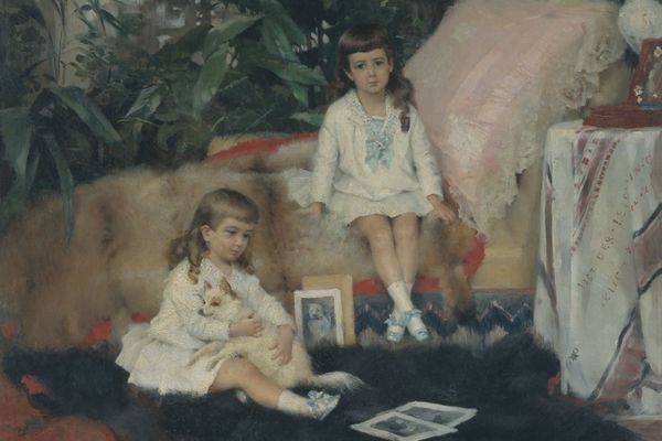 The Grand Dukes Boris and Kirill Vladimirovich as Children（大公爵鲍里斯和基里尔·弗拉基米罗维奇小时候）