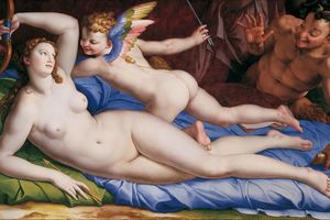 Venus, Cupid And Satyr （金星、丘比特和萨特）