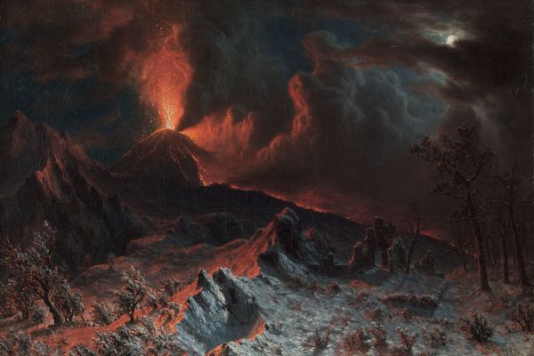 Mount Vesuvius at Midnight （午夜的维苏威火山）