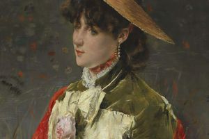 Femme Au Chapeau De Paille（戴草帽的女人）