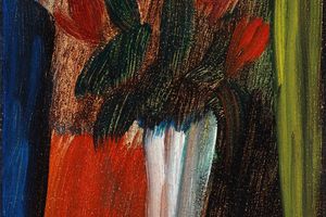 Stillleben (Blumen in wei?er Vase)（静物（白色花瓶中的花））