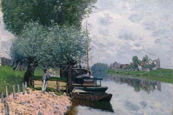 La Seine à Bougival (The Seine at Bougival) （布吉瓦尔的塞纳河）