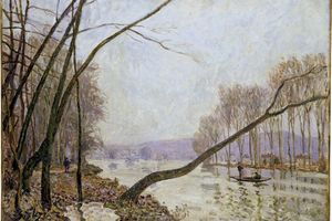 Bank of the Seine in Autumn （秋天的塞纳河岸）