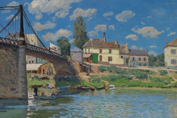 The Bridge at Villeneuve-la-Garenne （维伦纽夫-加伦内的桥）