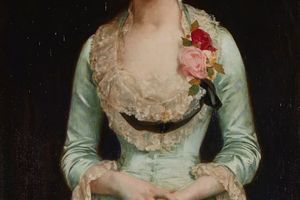 Portrait Of Miss Matthews （马修斯小姐肖像）1880