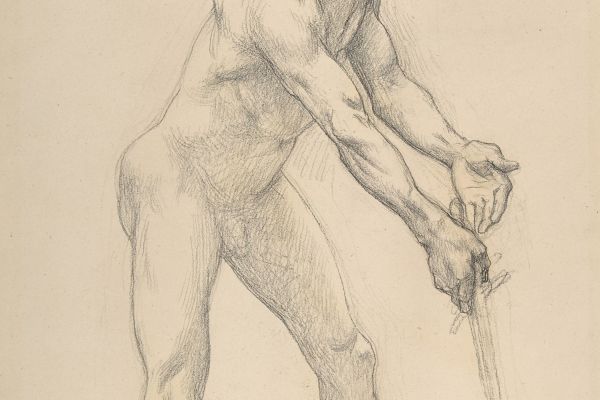 Nude Male Figure with a Sword （带剑裸男）1878