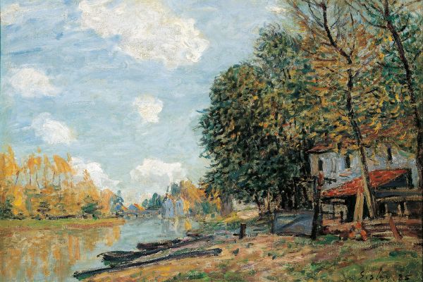 Moret- The Banks of the River Loing （莫雷特 - 洛因河畔）