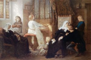 La veuve du maitre de chapelle （教堂领班欢宴）1859